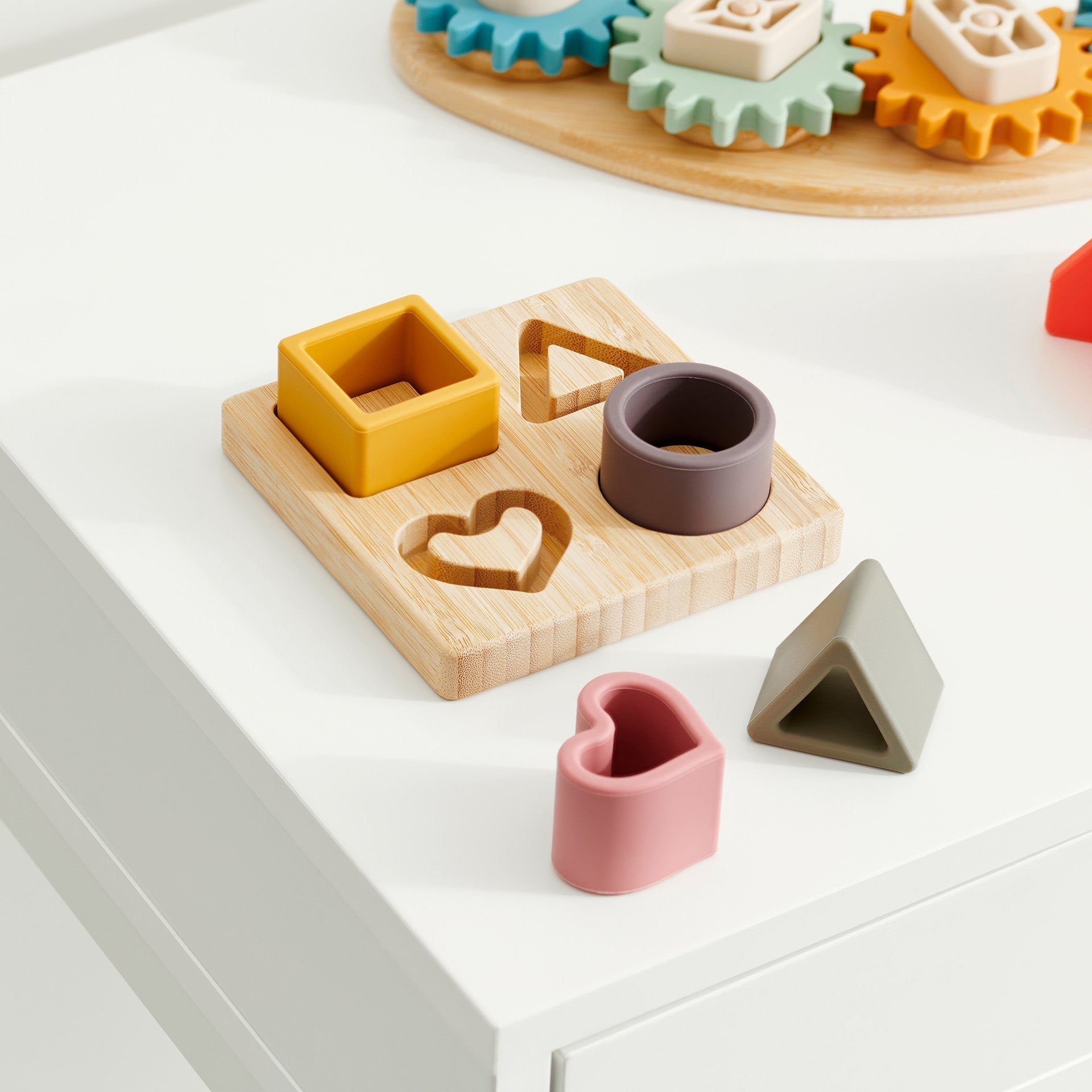 SiliSoft® Shape Puzzle - Earth - Baby&More