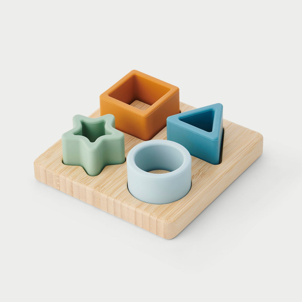 SiliSoft® Shape Puzzle - Neutral - Baby&More