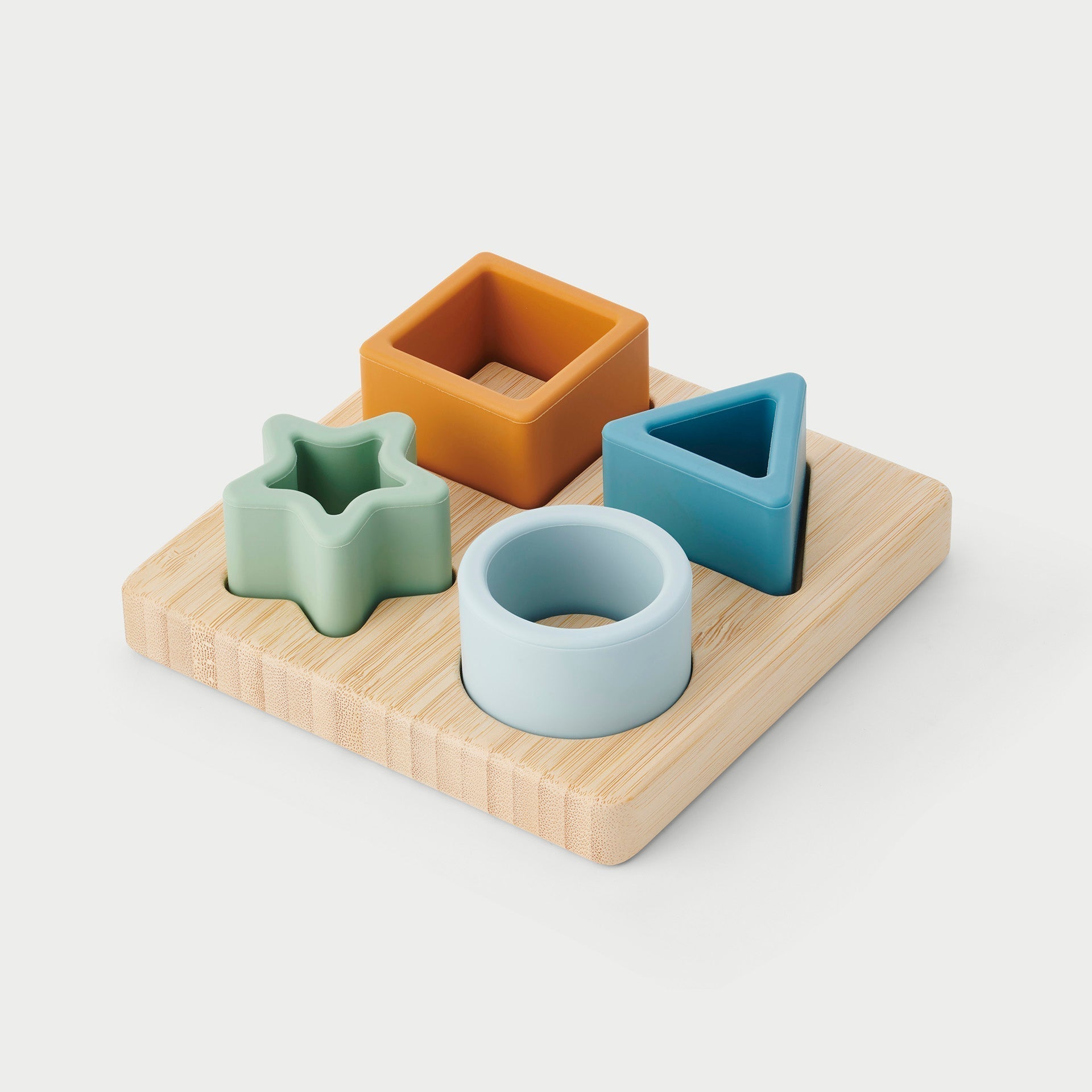 SiliSoft® Shape Puzzle - Neutral - Baby&More