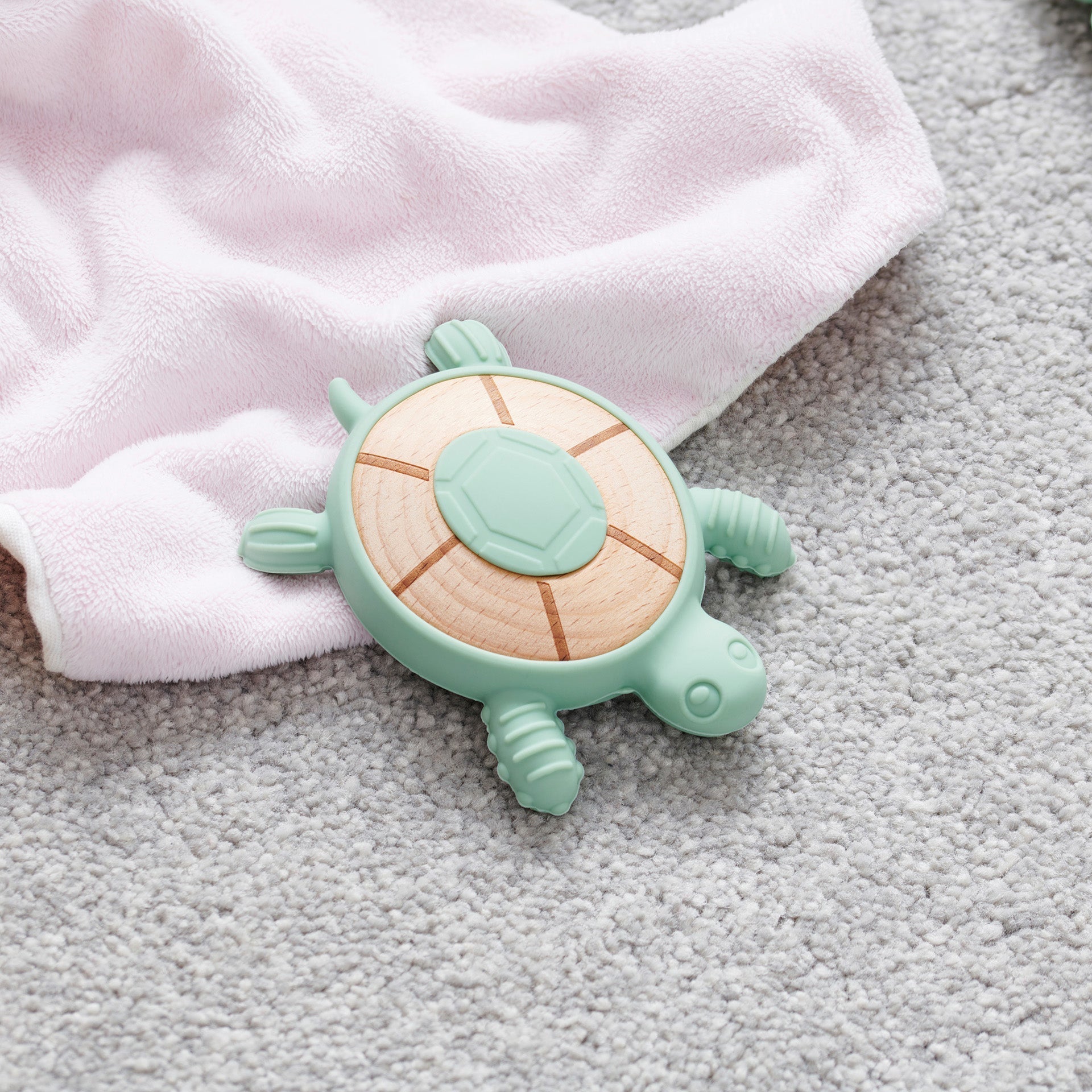 SiliSoft® Turtle Teether - Baby&More