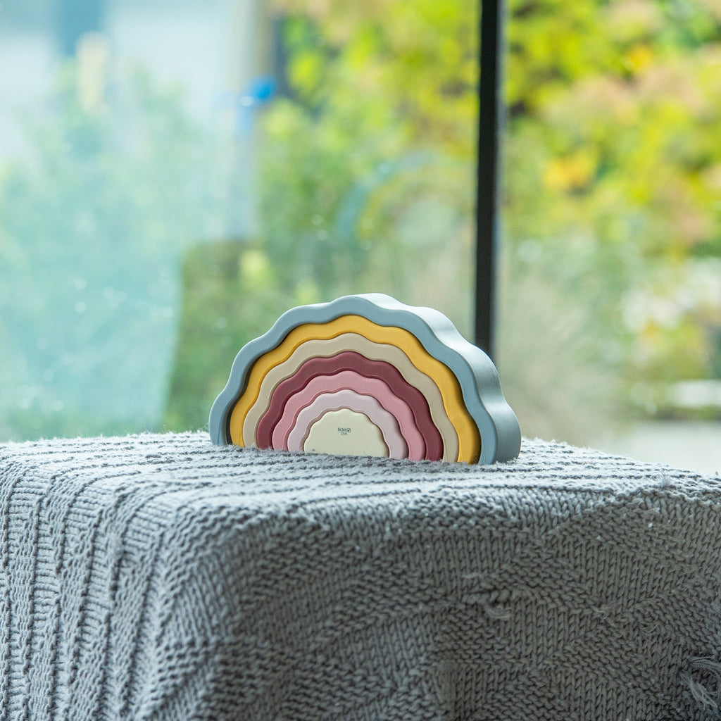 SiliSoft® Wobble Rainbow - Earth - Baby&More