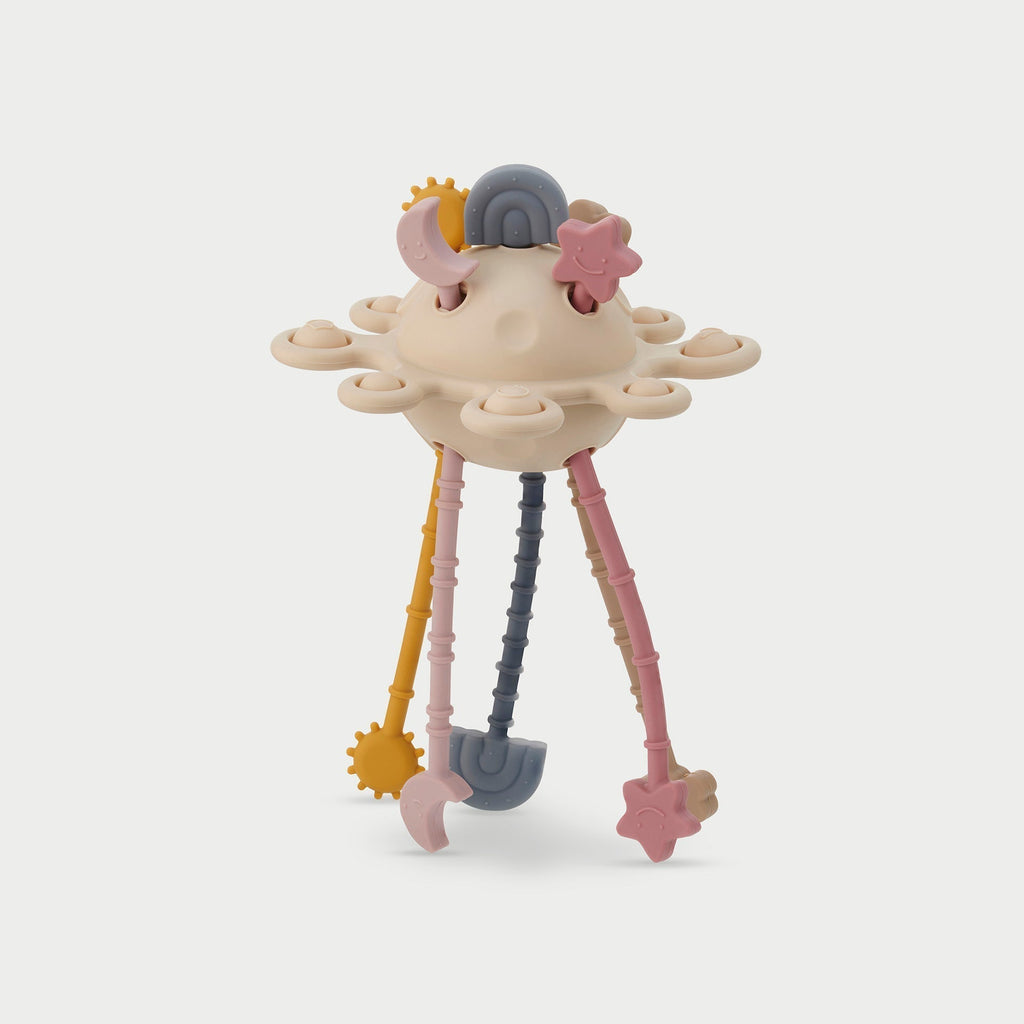 SiliSoft® Zip Pull Toy - Earth - Baby&More