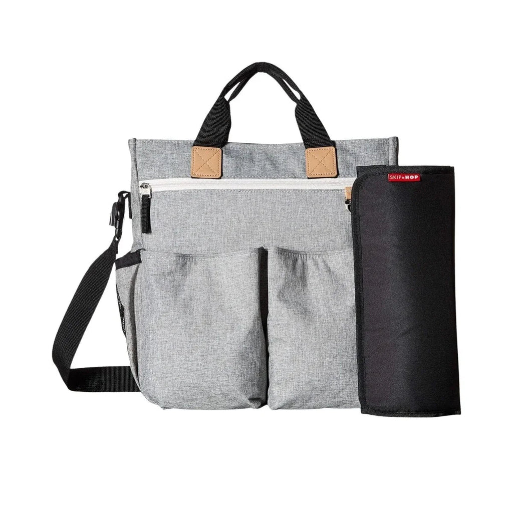 Skip Hop Duo Signature Changing Bag - Grey Melange - Baby&More