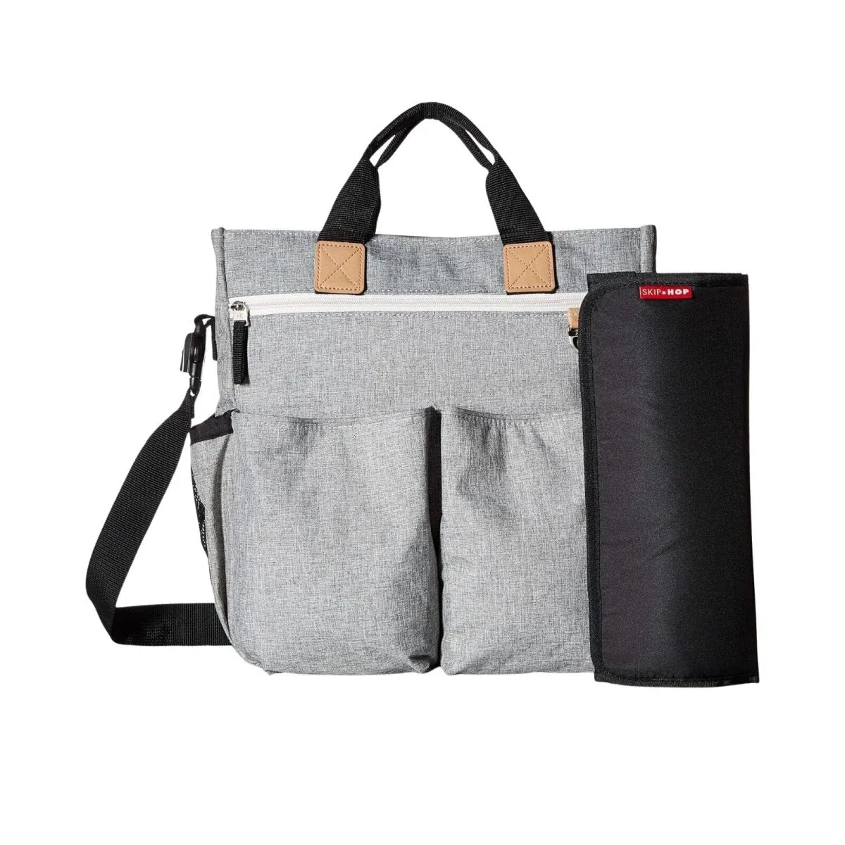 Skip Hop Duo Signature Changing Bag - Grey Melange - Baby&More