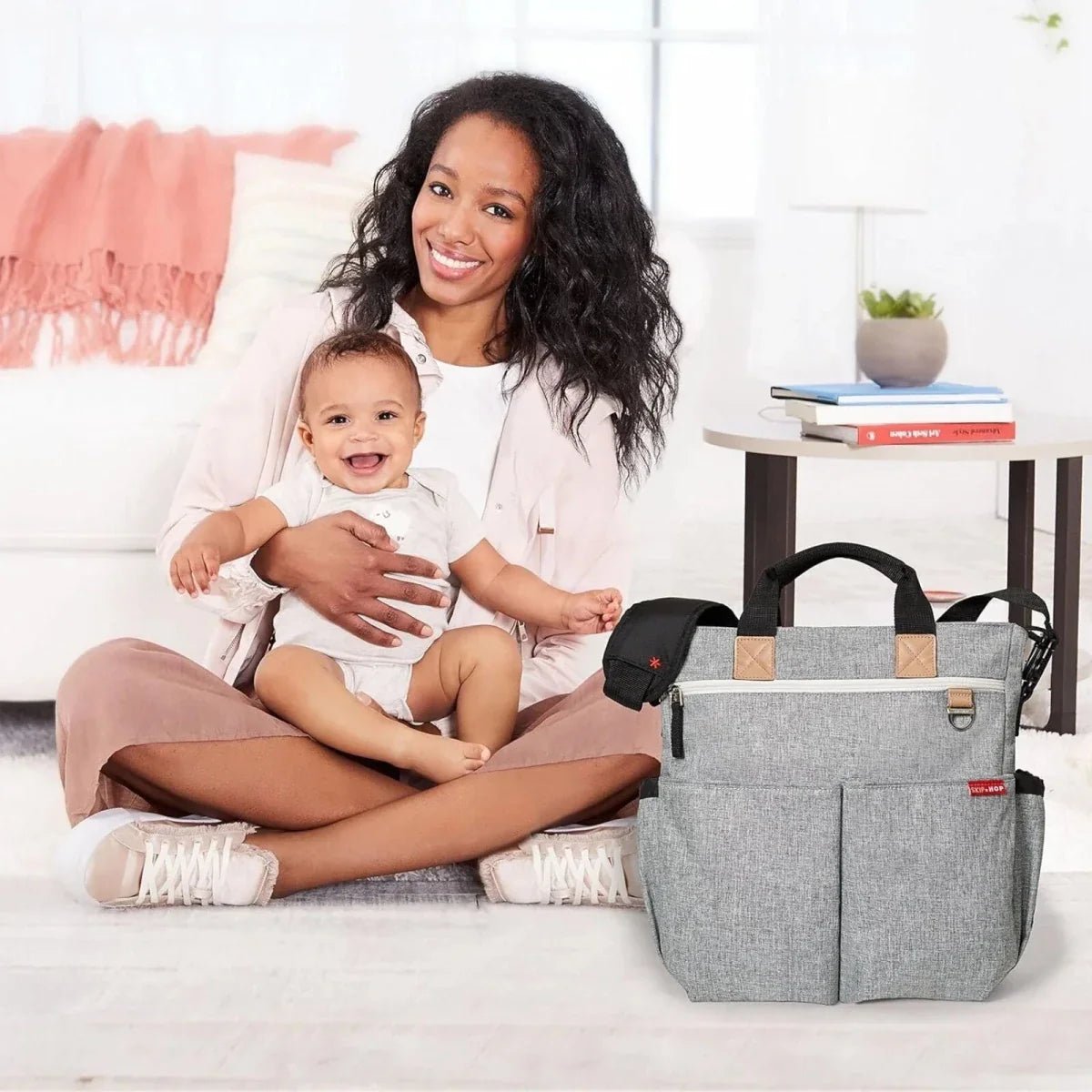 Skip Hop Duo Signature Changing Bag - Grey Melange - Baby&More