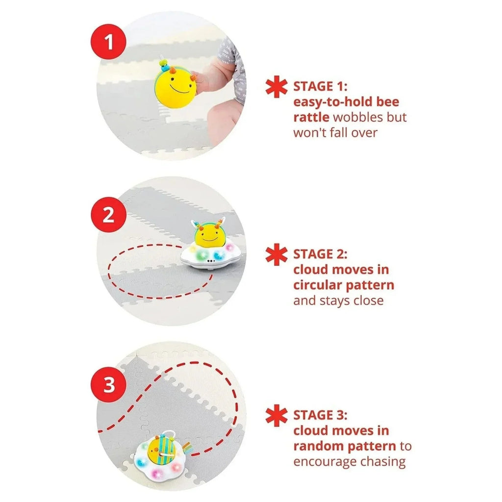 Skip Hop Explore & More Follow-Bee Crawl Toy - Baby&More