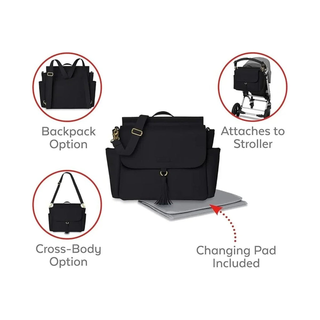 Skip Hop Greenwich Convertible Backpack - Black - Baby&More