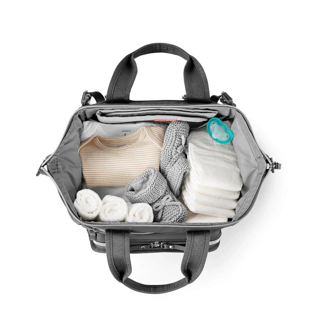 Skip Hop Main Frame Changing Backpack - Charcoal Grey - Baby&More