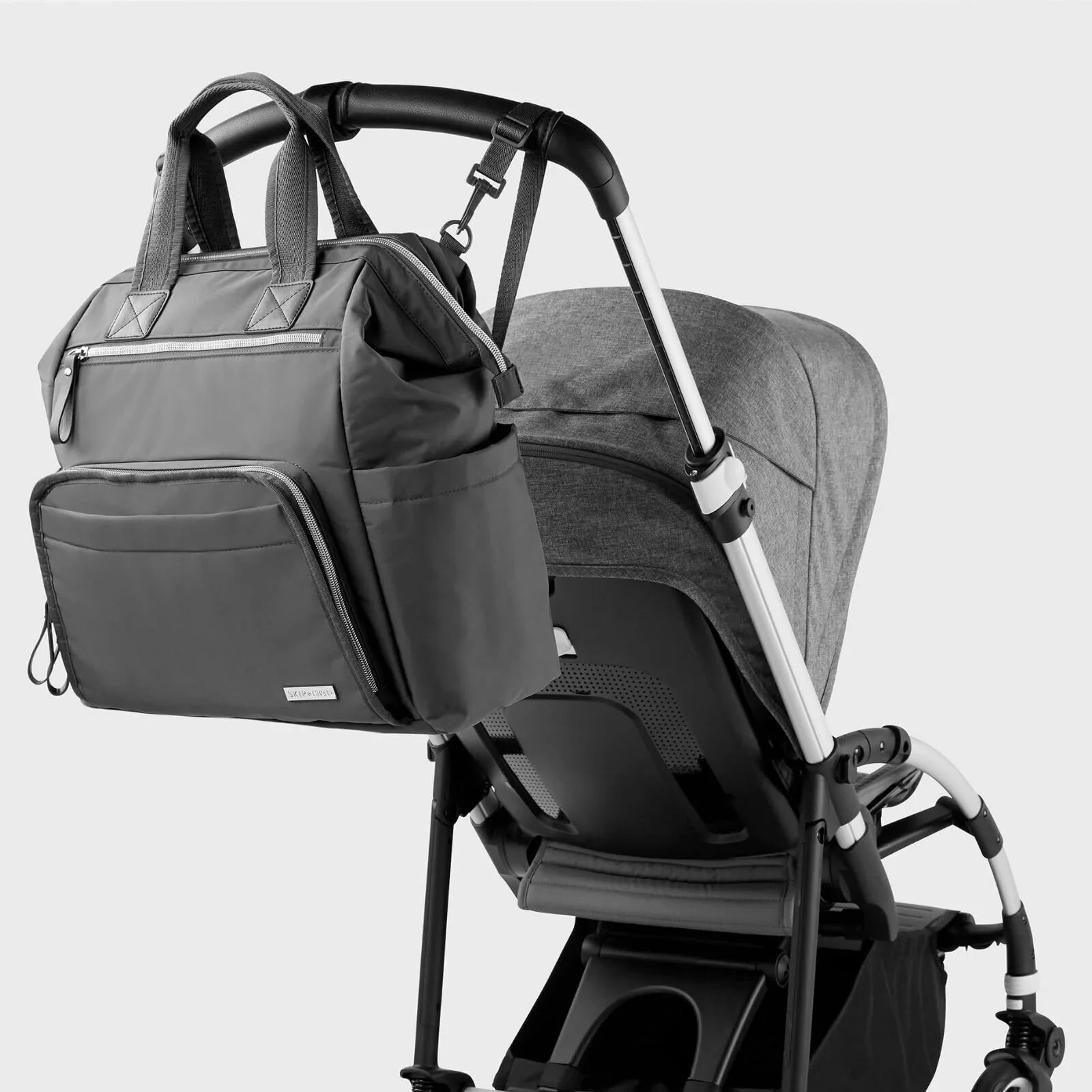 Skip Hop Main Frame Changing Backpack - Charcoal Grey - Baby&More