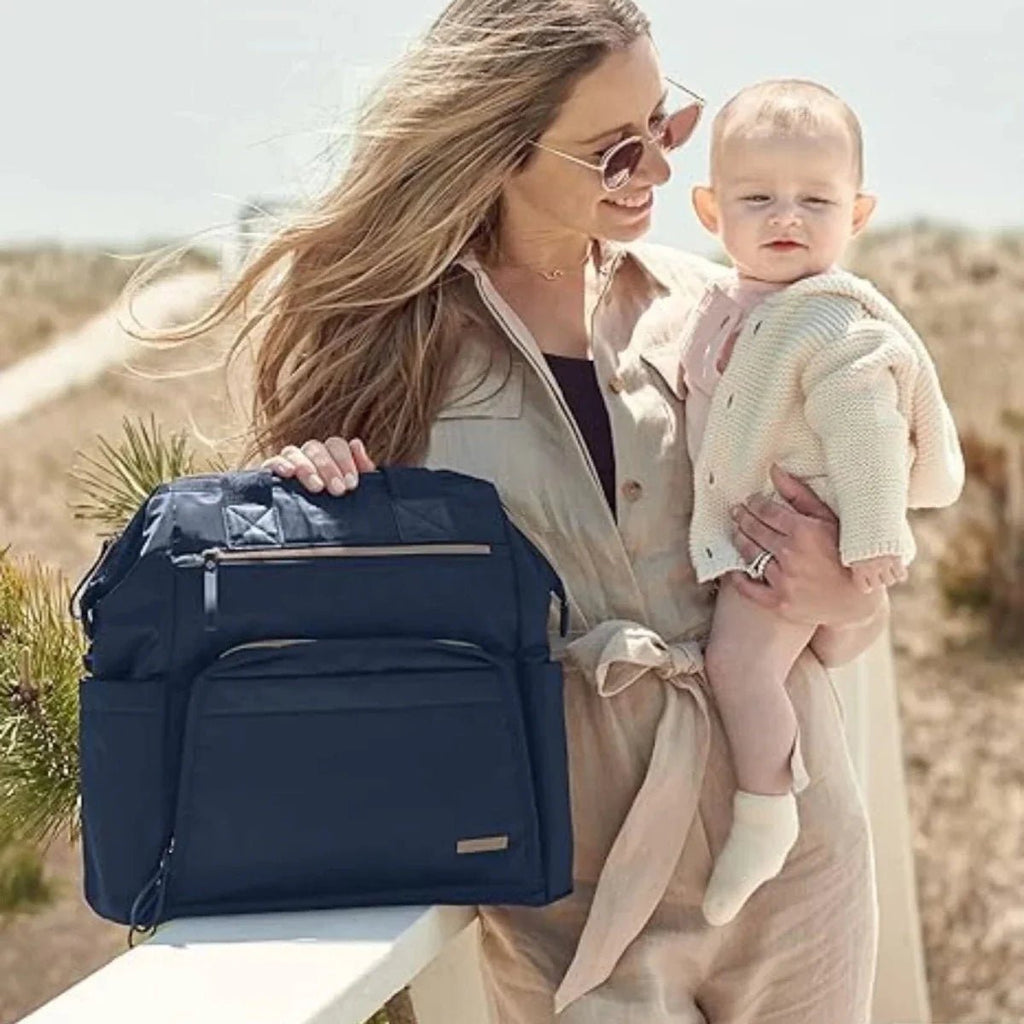 Skip Hop Main Frame Changing Backpack - Navy Blue - Baby&More