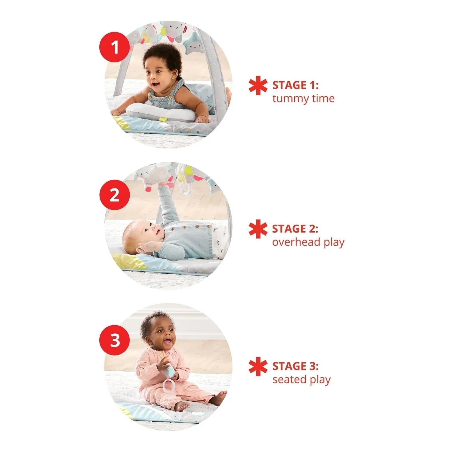 Skip Hop Silver Lining Cloud Activity Gym / Play Mat - Baby&More