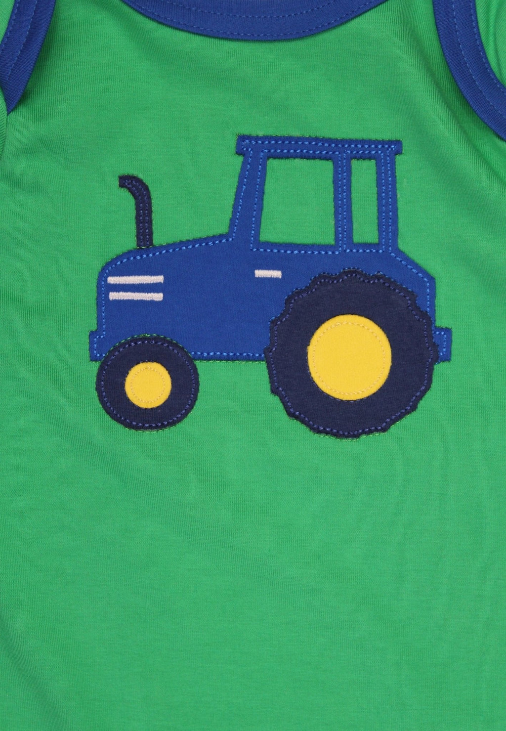 Organic Applique Sleepsuit - Hillside Tractor