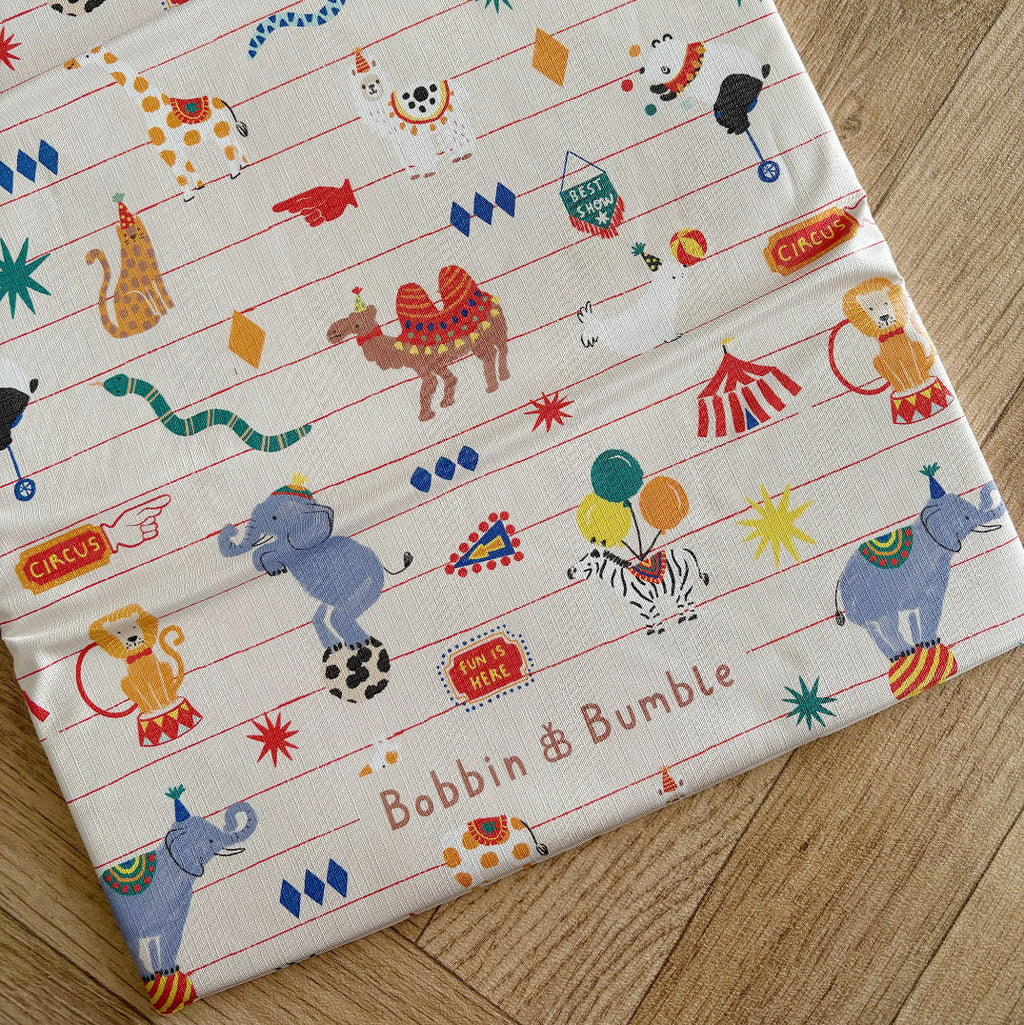 Bobbin and Bumble Travel Changing Mat - Circus