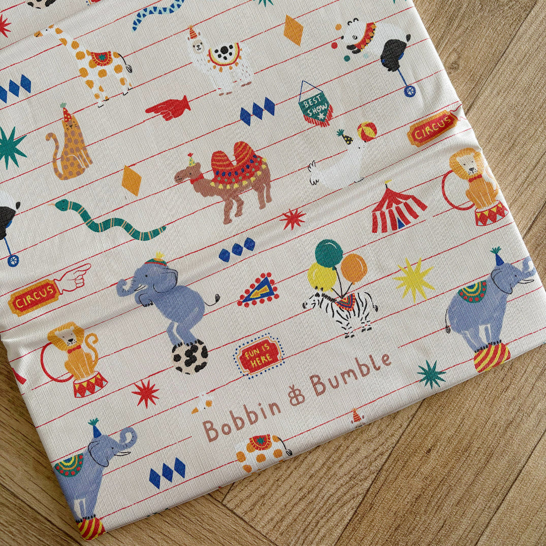 Bobbin and Bumble Travel Changing Mat - Circus
