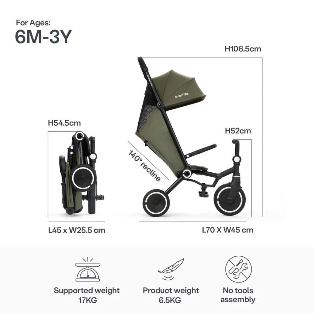 smarTrike Wonder Max Trike - Baby&More