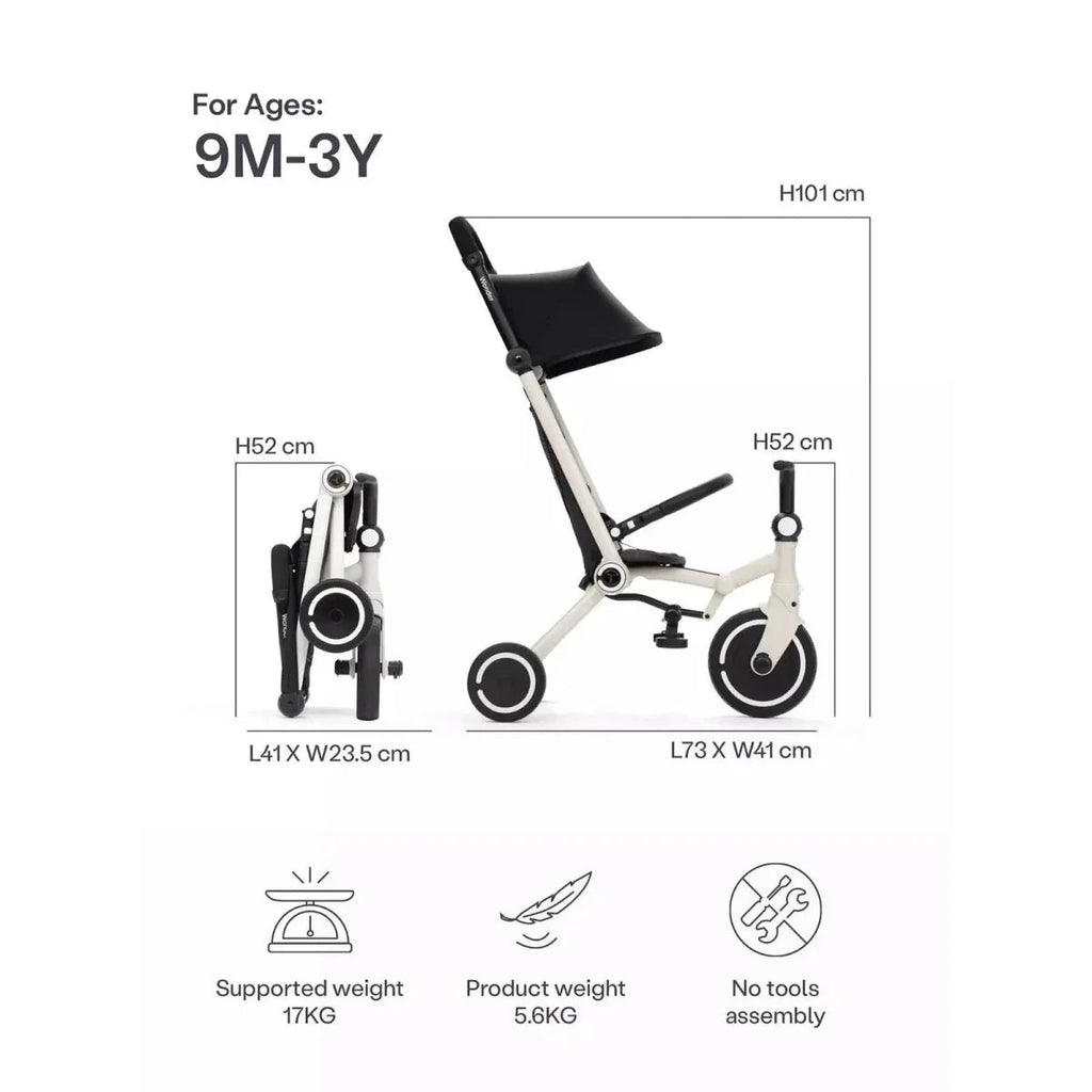 smarTrike Wonder Trike - Moonlight - Baby&More