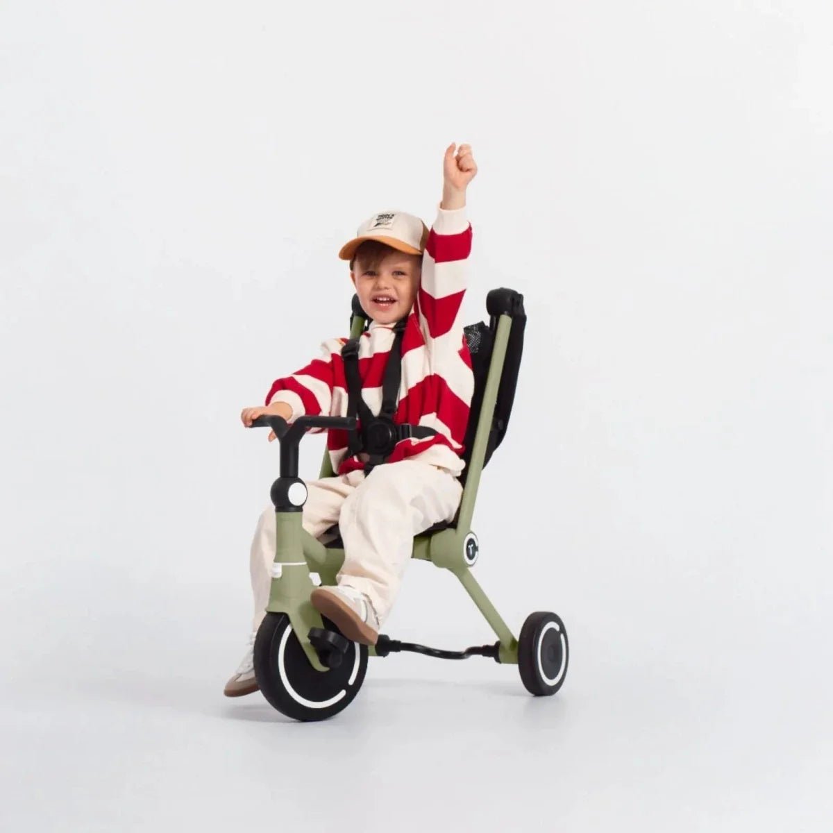 smarTrike Wonder Trike - Olive - Baby&More