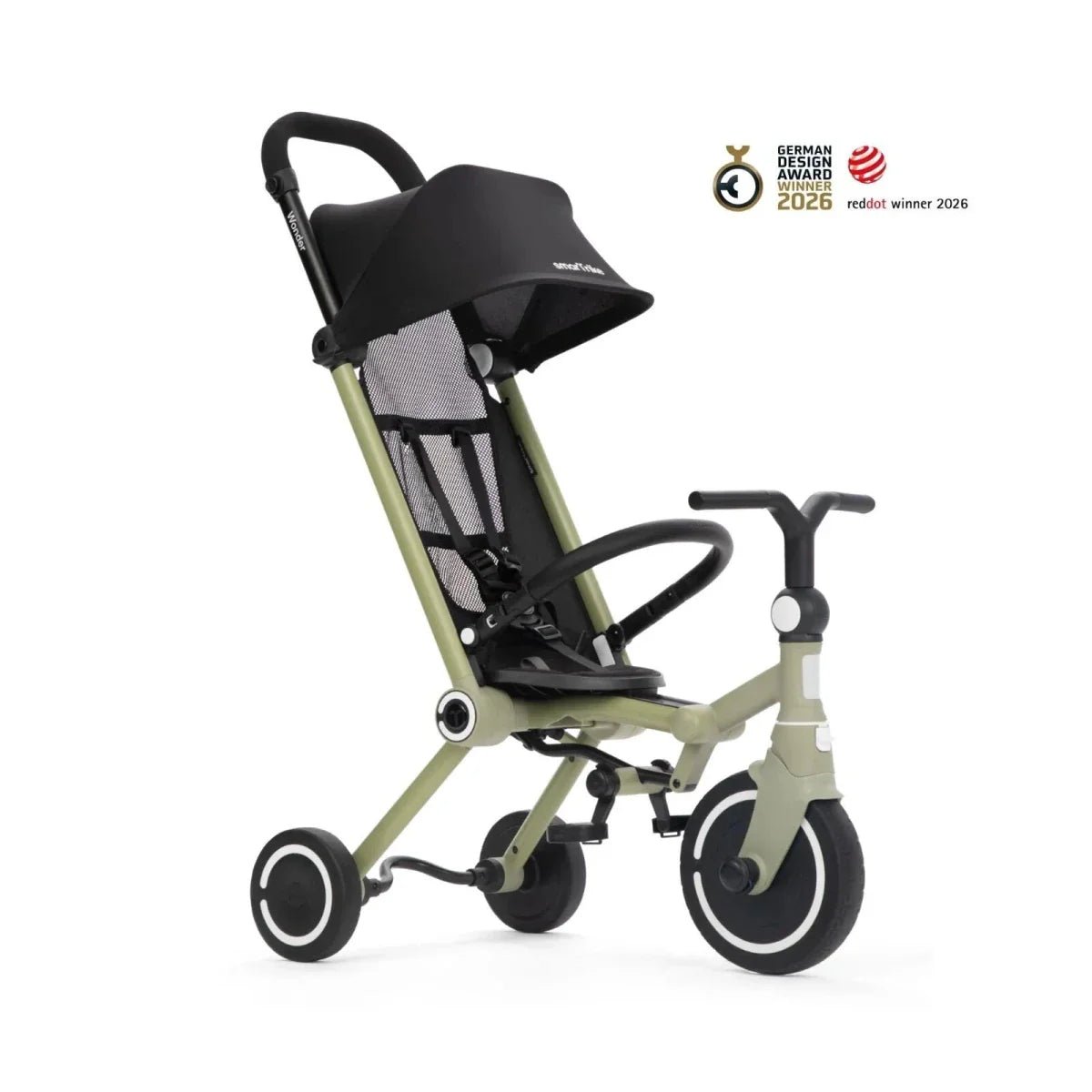 smarTrike Wonder Trike - Olive - Baby&More