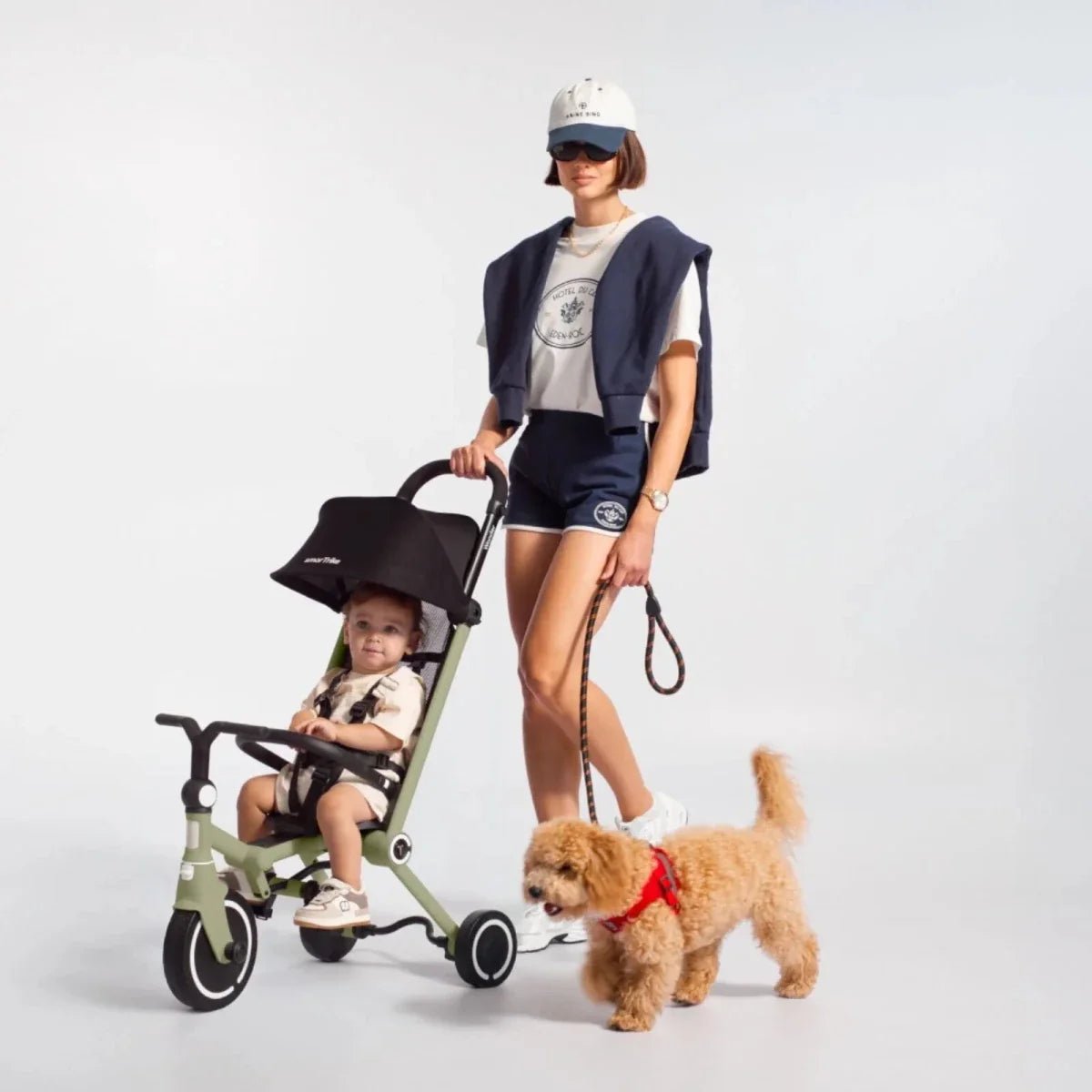 smarTrike Wonder Trike - Olive - Baby&More