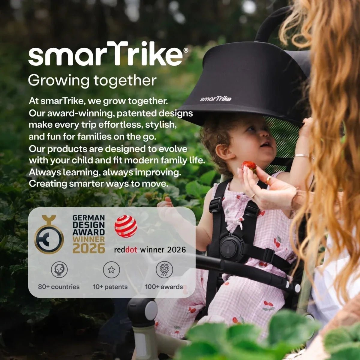 smarTrike Wonder Trike - Olive - Baby&More