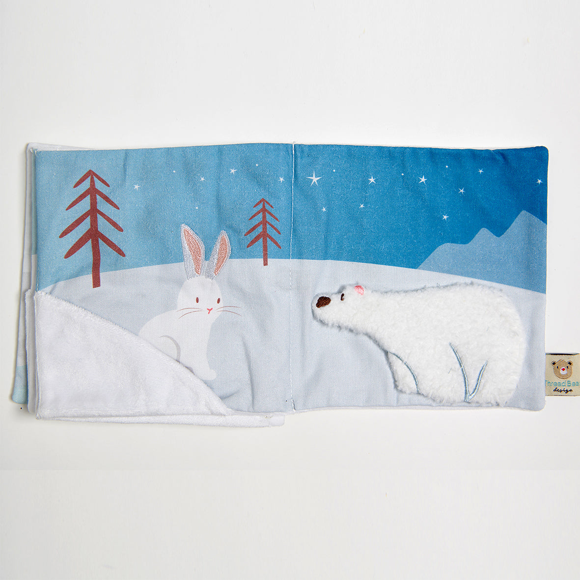 ThreadBear Design Snowy Friends Fabric Activity Book