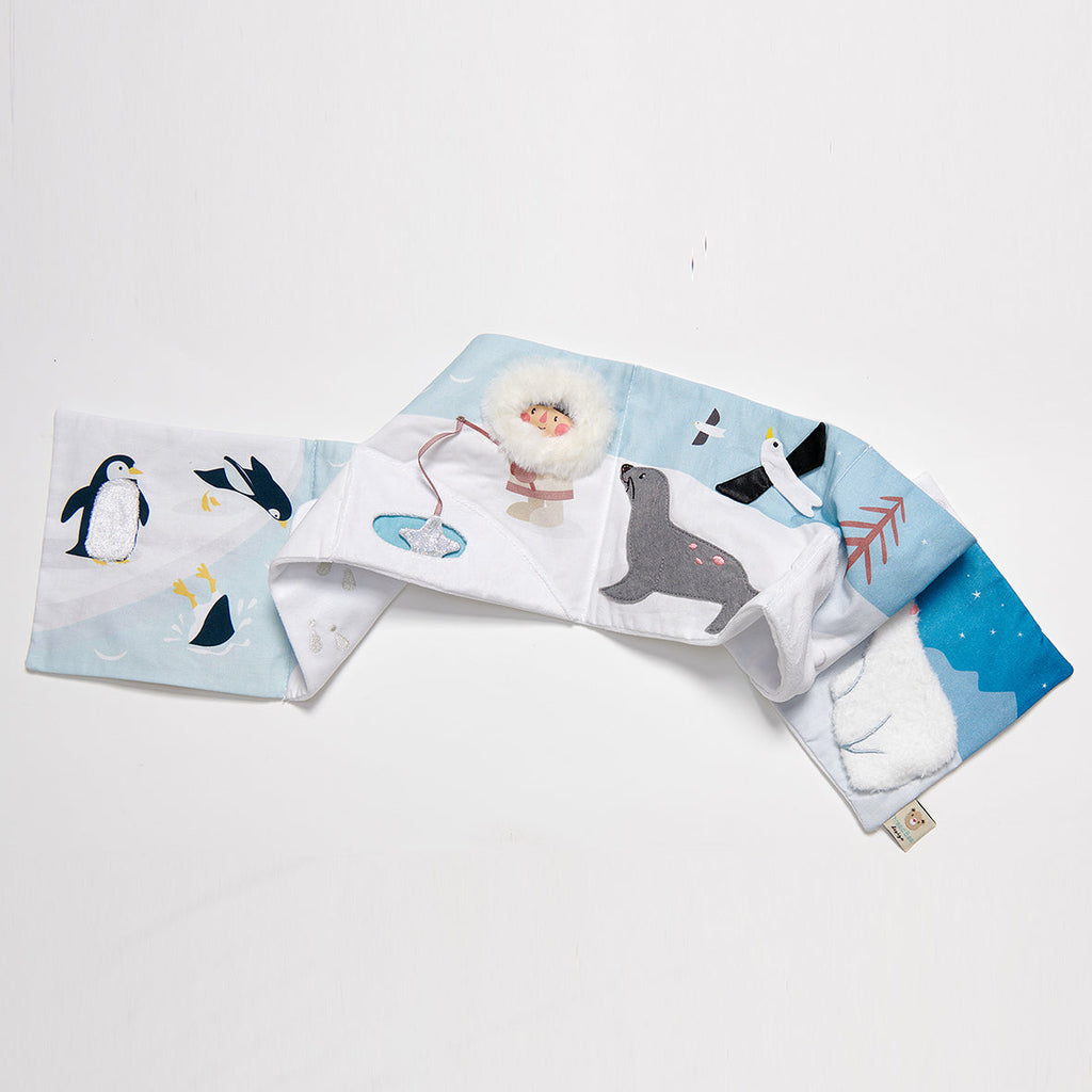 ThreadBear Design Snowy Friends Fabric Activity Book