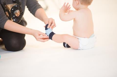 Sock Ons - 3 Pack - 0 - 6 Months - All One Colour - Baby&More