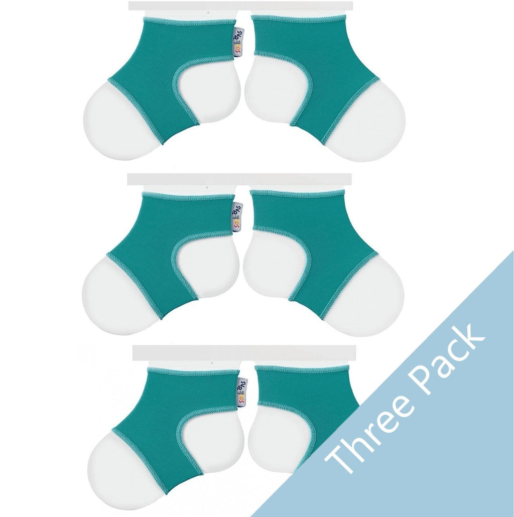 Sock Ons - 3 Pack - 6 - 12 Months - All One Colour - Baby&More