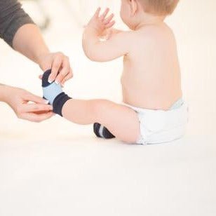 Sock Ons - 6 - 12 Months - Buy Two & Save - BLUES & UNISEX - Baby&More