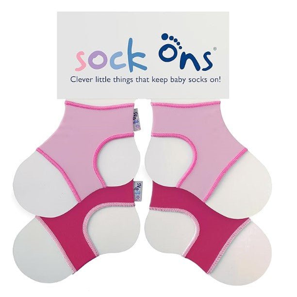 Sock Ons - 6 - 12 Months - Buy Two & Save - PINKS & UNISEX - Baby&More