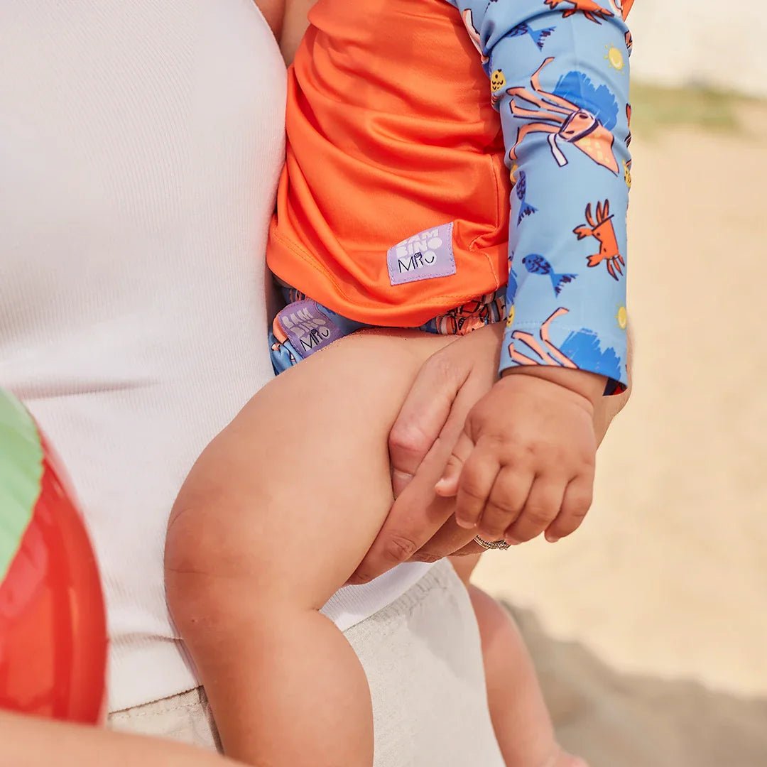 Soft and Gentle Protective Swim Rash Vest - UPF 40+ - Baby&More