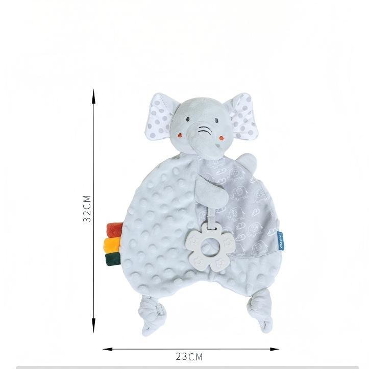 Soothing Baby Lovey – Soft Teether Comfort Blanket for 0 - 3Y - Baby&More