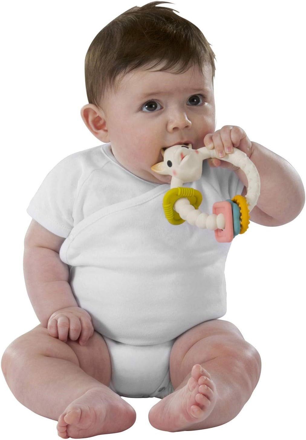 Sophie La Girafe So Pure Multi - Textured Teether - Baby&More