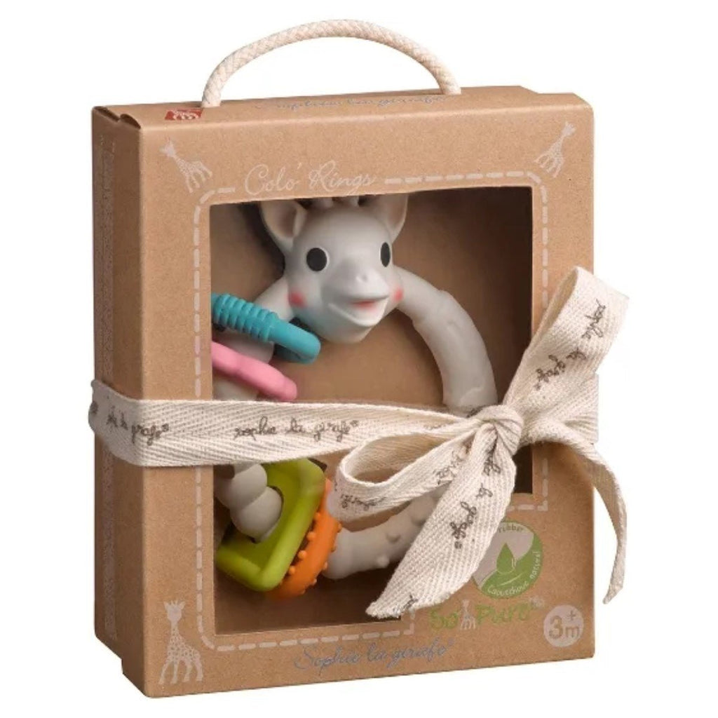Sophie La Girafe So Pure Multi - Textured Teether - Baby&More