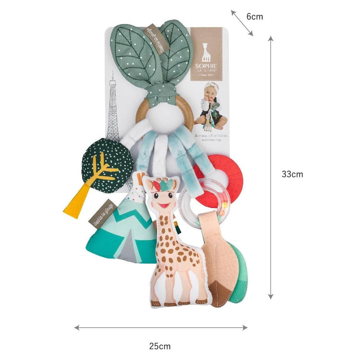 Sophie La Girafe Soft Activity Ring Toy - Baby&More