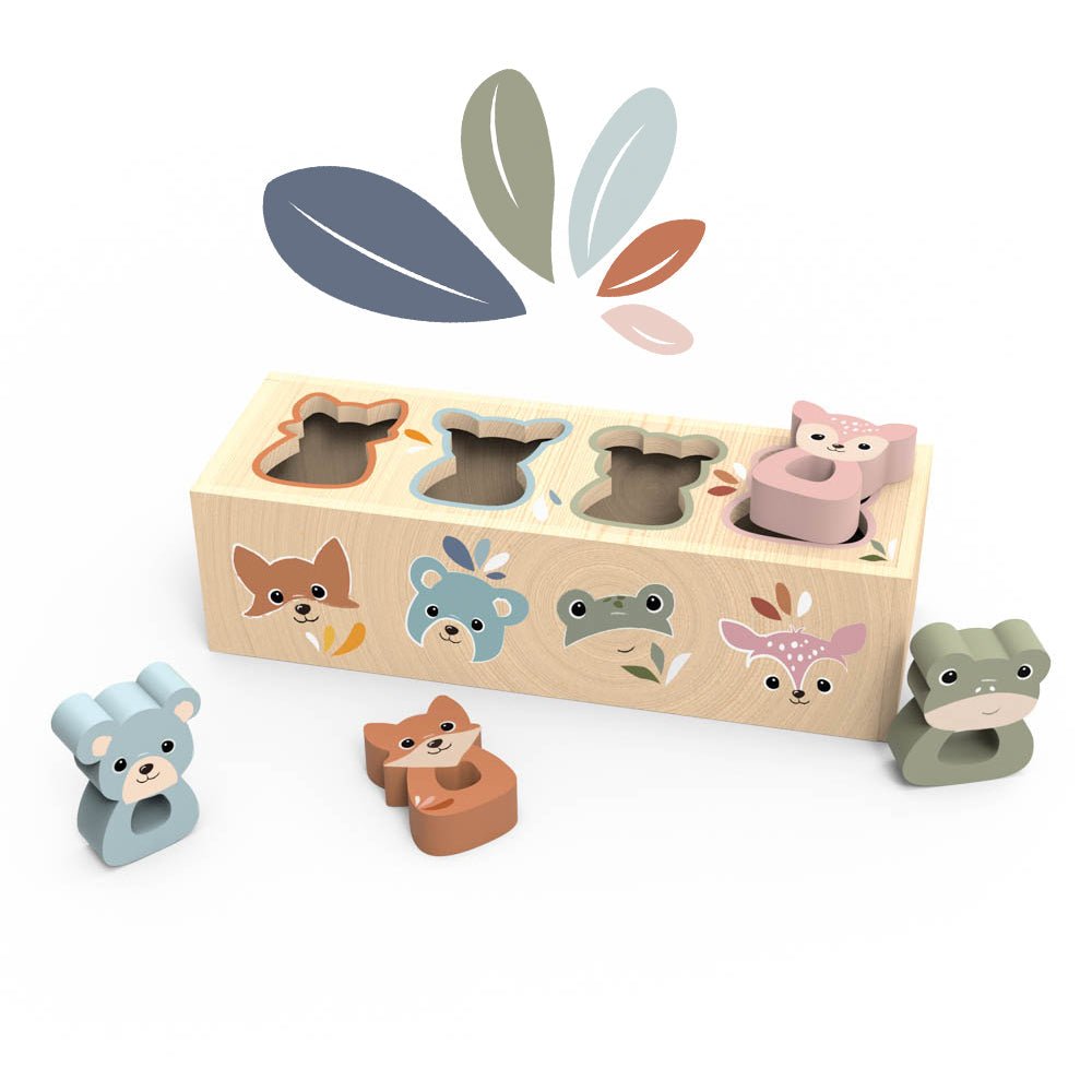 Speedy Monkey Wooden Animal Shape Box - Baby&More