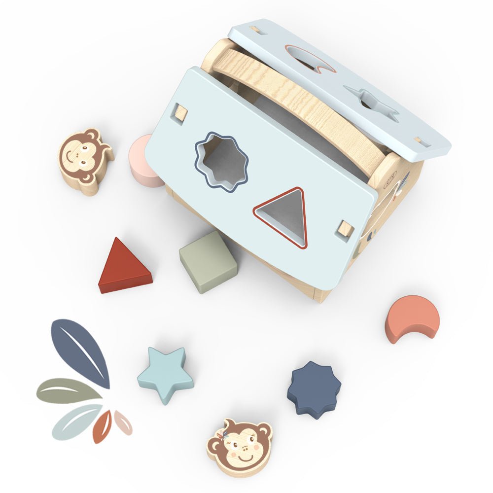 Speedy Monkey Wooden House Shaper Shorter - Baby&More