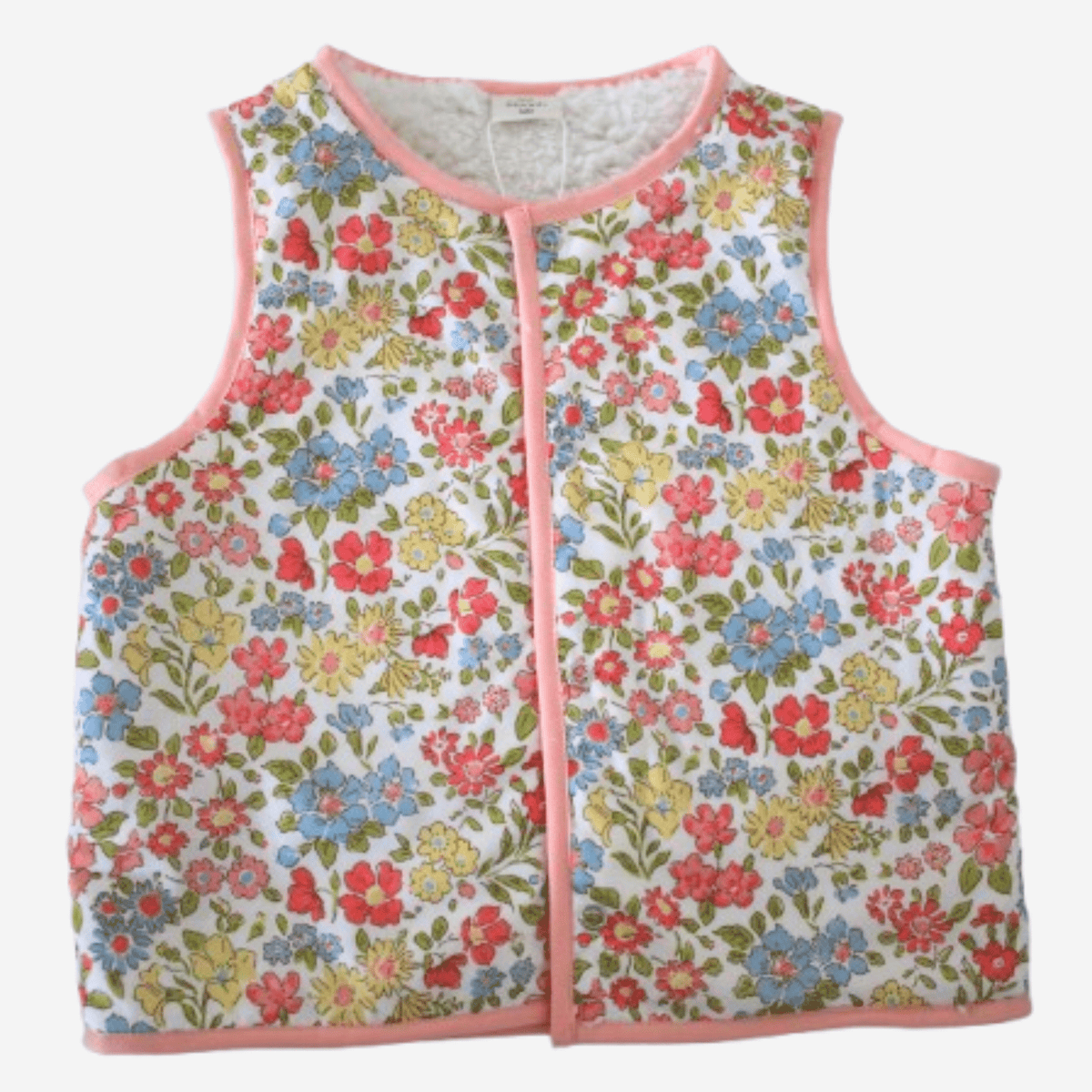 Little Scandi baby Kids Stylish Vest / Gilet - Spring Floral
