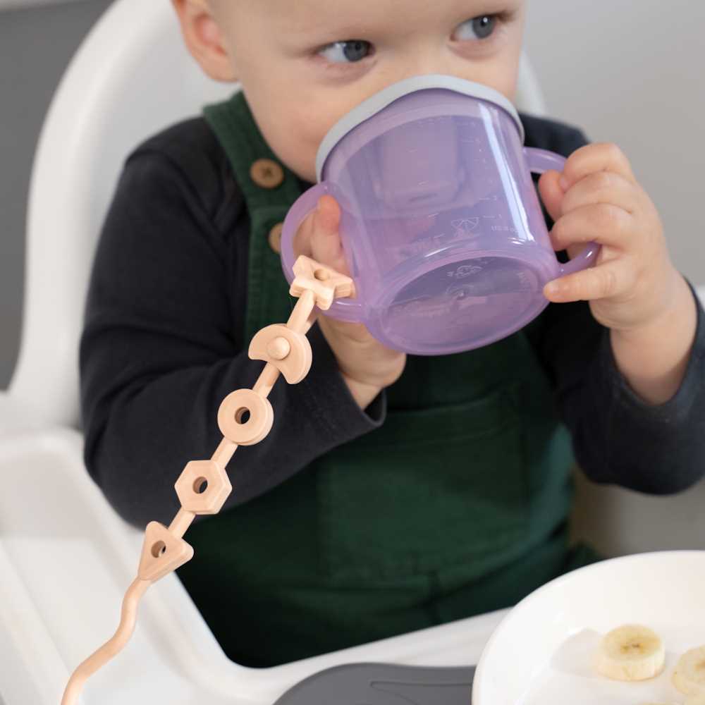 Squiggle Strap® 2pcs Antimicrobial Food Grade Silicone Toy Straps - Baby&More