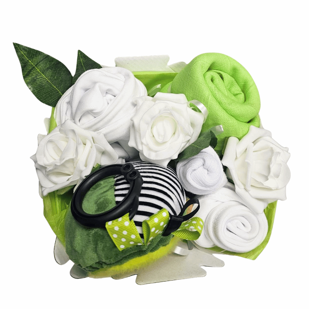Say It Baby - Squish & Snugg Avocado Baby Bouquet Gift
