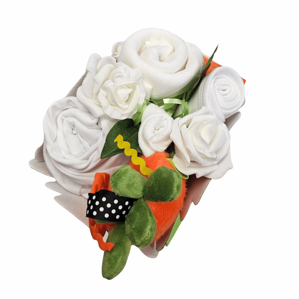 Say It Baby - Squish & Snugg Carrot Baby Bouquet Gift