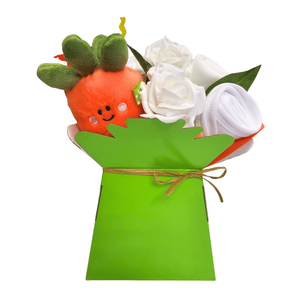 Say It Baby - Squish & Snugg Carrot Baby Bouquet Gift