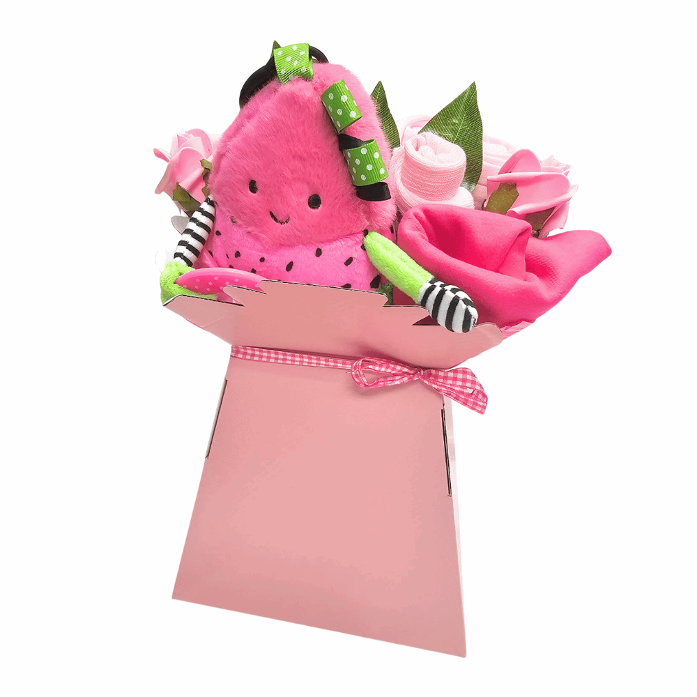 Say It Baby - Squish & Snugg Watermelon Baby Bouquet Gift
