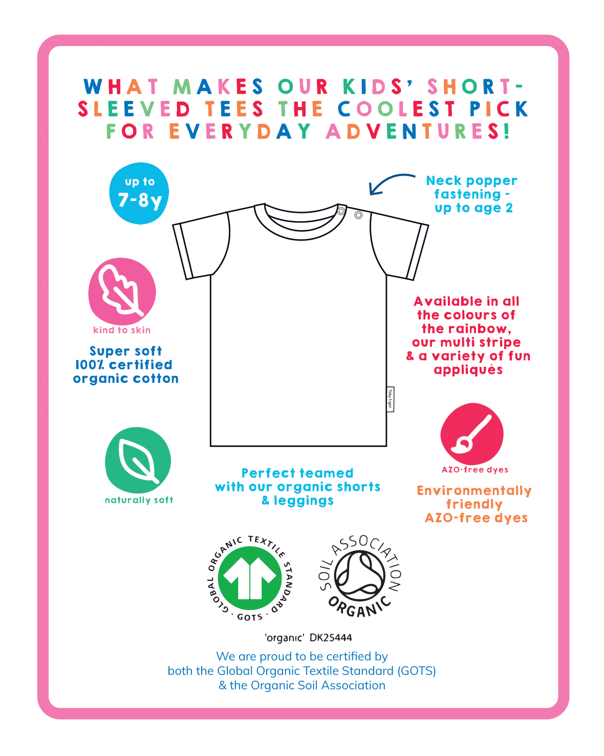 Toby Tiger Organic Applique Short-Sleeved T-Shirt - Sheep