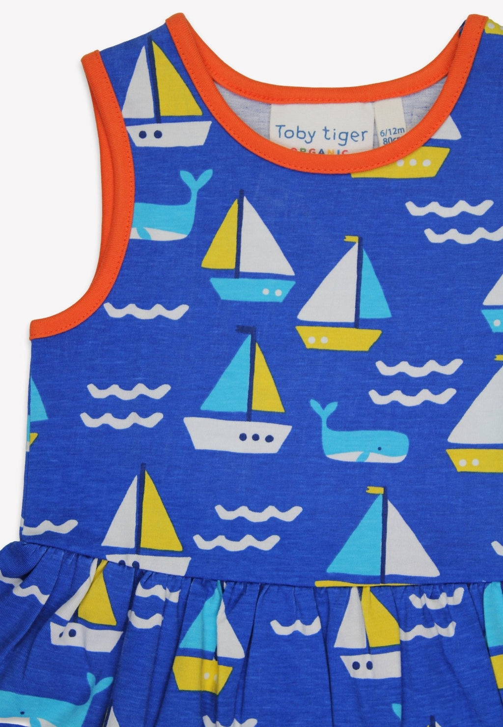 Toby Tiger Organic Summer Dress - St Ives Print
