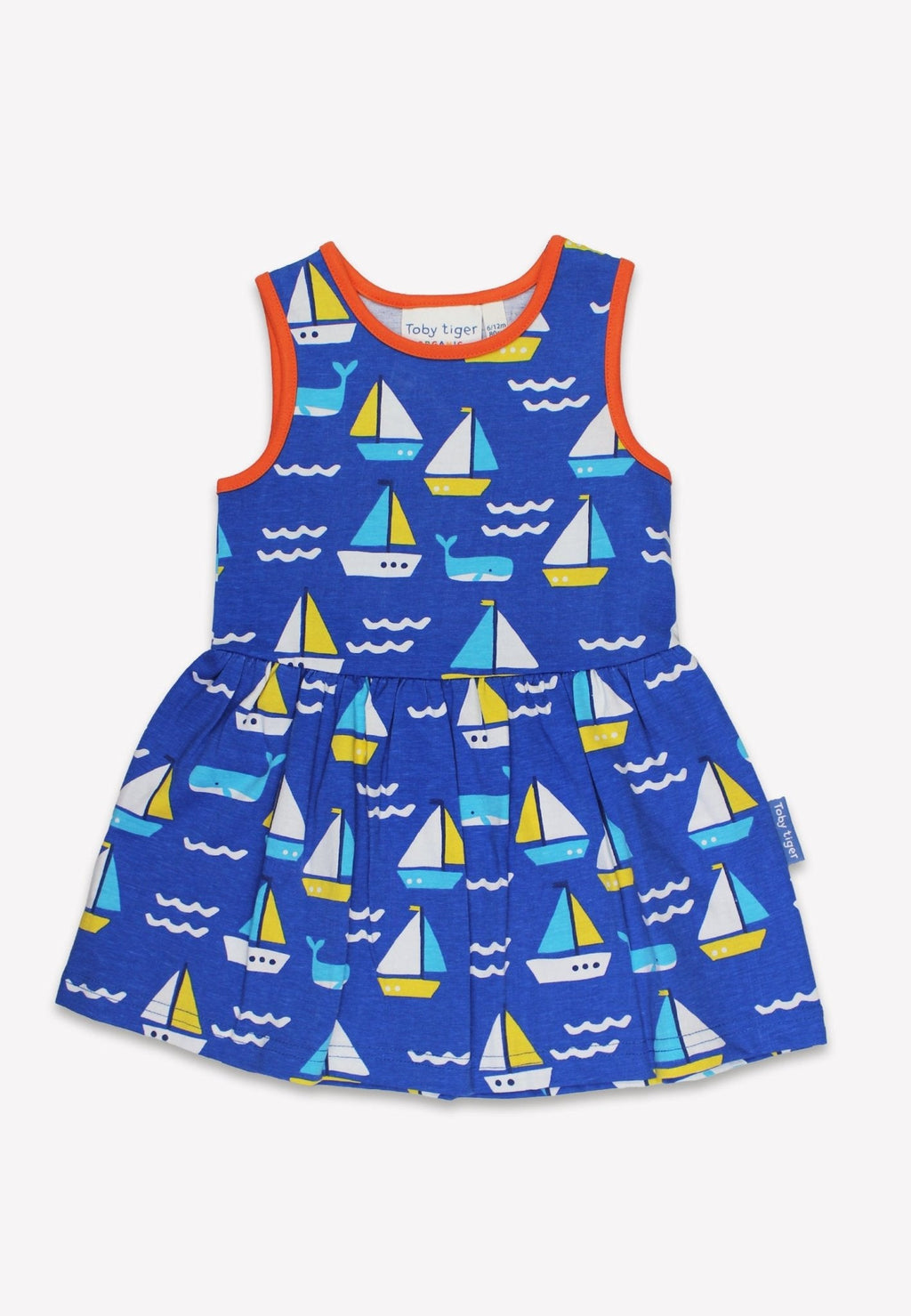 Toby Tiger Organic Summer Dress - St Ives Print
