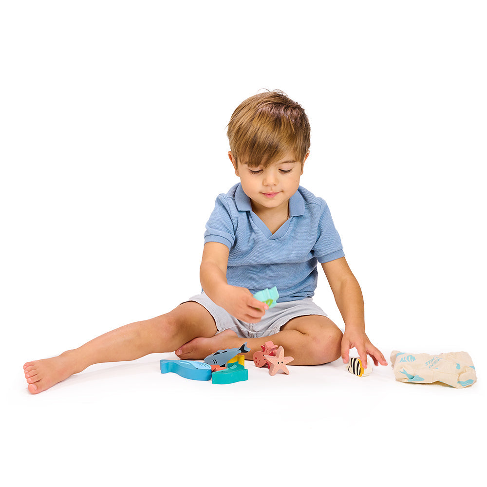 Wooden Happy Stacking Ocean Toy