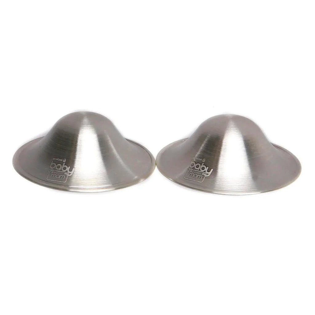 Sterling Silver Nipple Shield Covers / Nipple Cups - 2 Pack - Baby&More
