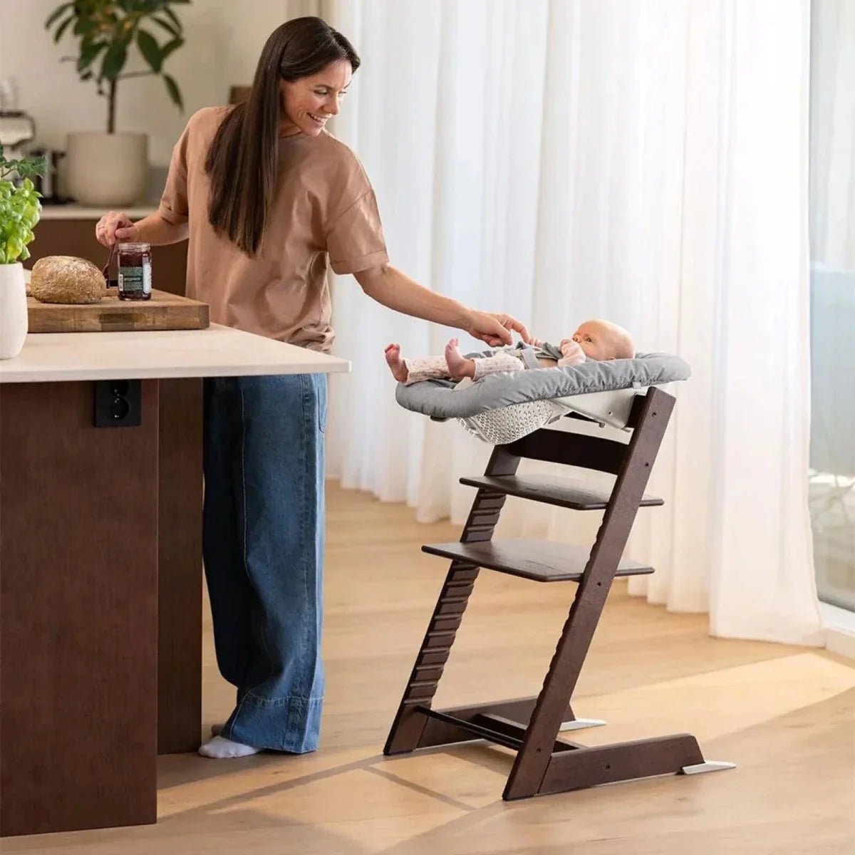 Stokke Tripp Trapp Highchair - Warm Brown - Baby&More