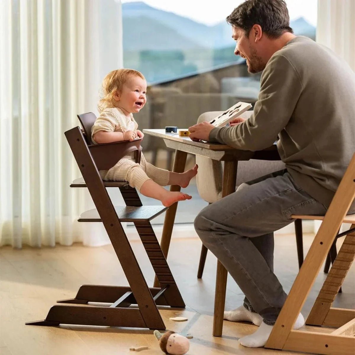 Stokke Tripp Trapp Highchair - Warm Brown - Baby&More